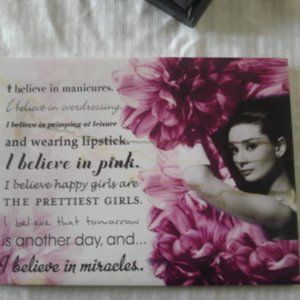 "I believe in" Canvas 10 x 7 1/2